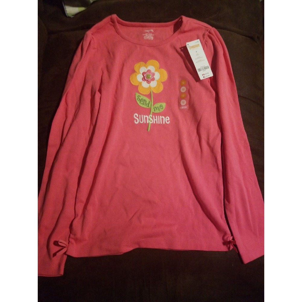 Gymboree growing flowers top 12 nwt